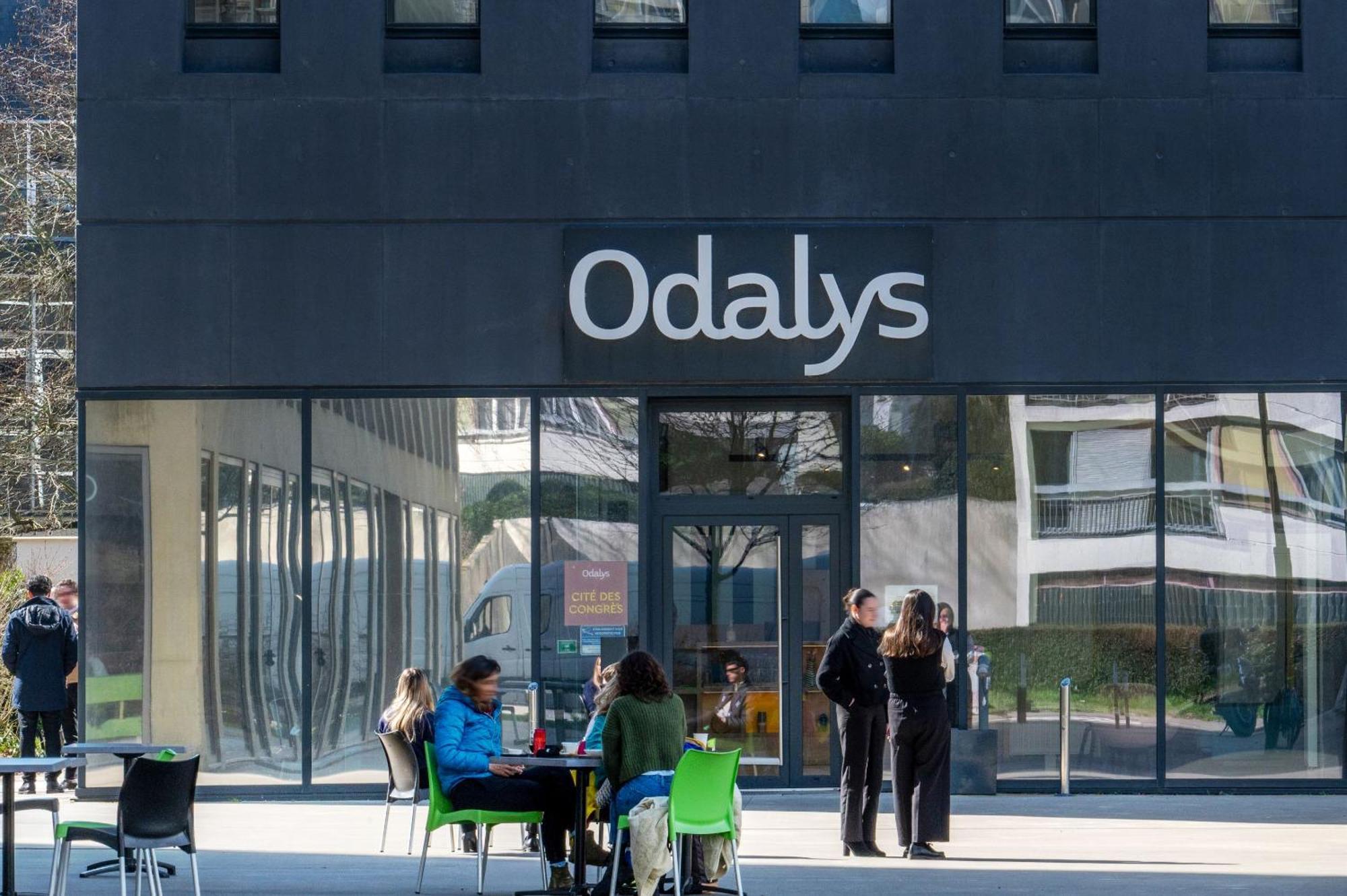 Appart Hotel Odalys City Nantes Cite Des Congres Exterior foto